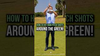 Use this technique to hit higher more successful pitch shots around the green golf [upl. by Schwitzer292]