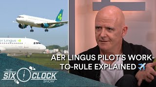 Every cancelled flight is going to cost them €80000  Conor Pope on Aer Lingus pilots strike [upl. by Grove]