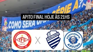 Tombense x CSA APITO FINAL HOJE ÀS 21hs [upl. by Scoles122]