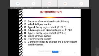 ATAL FDP on Type 1 and Type 2 Fuzzy Logic and Its ApplicationsDay 5 Session 2 [upl. by Dannie]