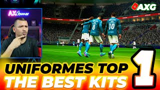 TOP BEST KITS eFootball 🔥 Los UNIFORMES más TOP en eFootball 🔥 Parte 1 ✅ AXG [upl. by Miguela833]