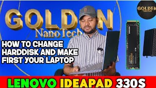 LENOVO IDEAPAD 330S LAPTOP VERY SLOW HOW TO FIX AND CHANGE SSD M2 AND INSTALL WINDOWS 10 [upl. by Yrome]