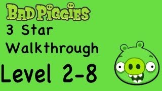 Bad Piggies 28 3 Star Walkthrough Rise and Swine Level 28  WikiGameGuides [upl. by Simonsen]