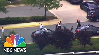 Shooting Reported At Capital Gazette Newspaper In Maryland  NBC News [upl. by Meehar]