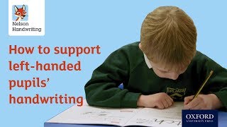 How to support lefthanded pupils handwriting [upl. by Theola]