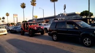 WHITTIER Blvd Lowrider Cruise Night [upl. by Ewart179]