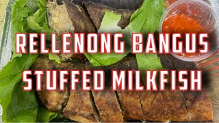 Rellenong Bangus easy recipe stuffed milkfish [upl. by Flavian]