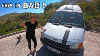 BAD THINGS HAPPEN in 3S  VAN LIFE SPAIN [upl. by Alameda742]