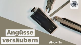 Wie du Bauteile aus dem Gussast trennst und versäuberst  How To [upl. by Onaled733]