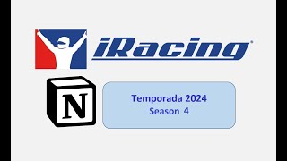 Planificador iRacing Notion V1 0 [upl. by Worthy]