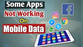 Some Apps Not Working On Mobile Data  Apps No Internet Connection  Mobile Data Not Working [upl. by Towroy196]