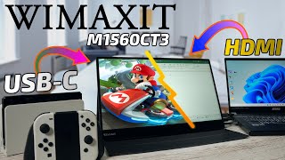 WIMAXIT 156’’  L’écran portable TACTILE FHD HDR avec connexion USBC et HDMI  M1560CT3 [upl. by Sollie]