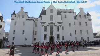 The Atholl Highlanders  March Off 2023 [upl. by Seigler]