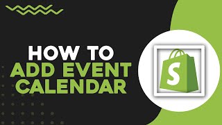 How To Add Event Calendar to Shopify Quick amp Easy [upl. by Dolph]