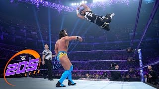 Mustafa Ali vs Tony Nese WWE 205 Live May 9 2017 [upl. by Anan]