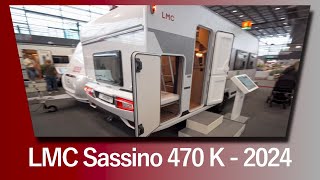 LMC Sassino 470 K  2024 🦊 neuer LMC Einsteiger Wohnwagen [upl. by Yorle]