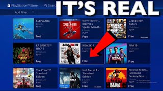 HOW TO GET PS4 GAMES FOR FREE 2023 [upl. by Atilemrac952]