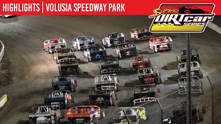 Super DIRTcar Series Big Block Modifieds Volusia Speedway Park February 19 2022  HIGHLIGHTS [upl. by Freudberg]