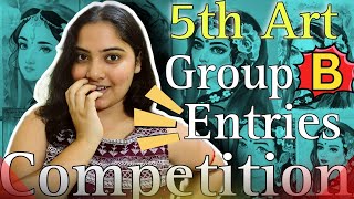 5th Art competition 2024 🛑Group B Entries🛑 [upl. by Ayrolg612]