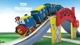 Thomas Cartoon Trains Toy Factory Cartoon  Trains for Kids Toy Train Cartoon  Toys for Kids [upl. by Skutchan]