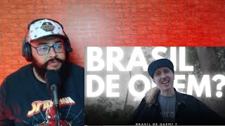 Mc Sid  Brasil de Quem 7 Videoclipe Oficial  REACT [upl. by Tirb165]