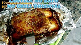 Receita de Costela no Bafo feita no Grill Oriental [upl. by Avir276]