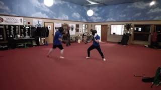 Hastartes Tactical Single Stick Sparring Full Contact Pekiti Tirsia Kali [upl. by Fidellia729]