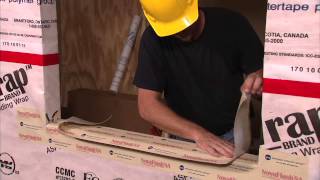 How to Install House Wrap amp Window Flashing [upl. by Naed]