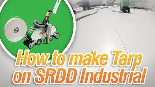 How to Make a Tarp  Seamrover DD Industrial I Miller Weldmaster [upl. by Lenka269]