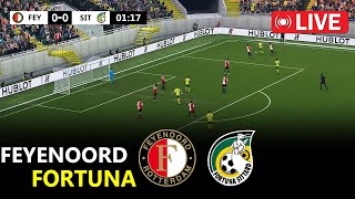 Feyenoord vs Fortuna Sittard  Netherlands Eredivisie 202425 l eFootbool Pes 21 Gameplay [upl. by Nosdivad114]