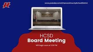 HCSD Board Meeting 12142023 [upl. by Adnahsed]