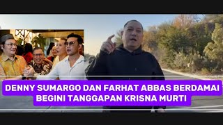 Denny Sumargo Farhat Abbas Sepakat Berdamai Begini Tanggapan Krisna Murti [upl. by Uaerraj]