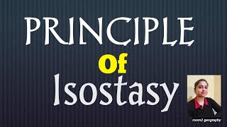 Principle of Isostasy part1Concept of Isostasygeography tectonicsroom2 geography [upl. by Hadeehuat977]