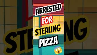 Got Arrested for Stealing Pizza from a Police Station shorts funny [upl. by Aleik]