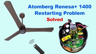 BLDC Ceiling Fan Repair  Atomberg Renesa [upl. by Susann]