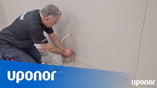 Instruktionsfilm Uponor ElPush 12 monteras och avluftas [upl. by Urd]