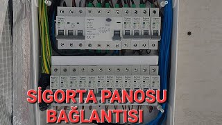 SİGORTA PANOSU BAĞLAMA ELEKTRİK PANOSU [upl. by Buxton825]