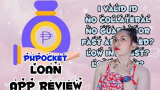 PHPOCKET LOAN APP REVIEW [upl. by Kramer]