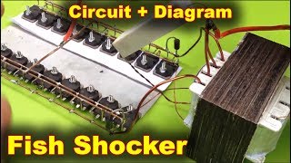 Homemade Inverter 12V220V Using 18 Transistor D718 [upl. by Wakeen34]