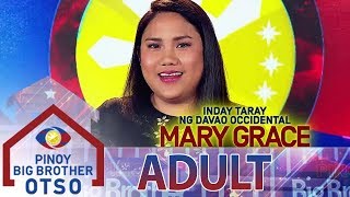 PBB OTSO Day 34 Meet Mary Grace  Inday Taray ng Davao Occidental [upl. by Tempest]