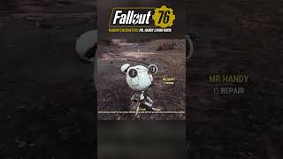 Repairing Mr Handy or not  Fallout 76 Random Encounters fallout76 fo76 fallout [upl. by Rotce]