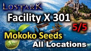 Facility X 301  All Mokoko Seed Locations  Lost Ark [upl. by Alyakcm]