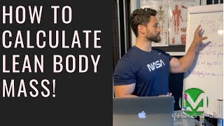 How to calculate Lean Body Mass LBM [upl. by Alyak]