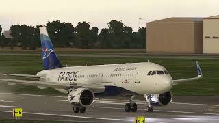 Rate my Landing in Billund in MSFS Volanta says 79fpm [upl. by Laurena960]