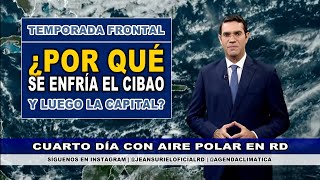 Miércoles 20 noviembre  Un nuevo frente frío se acercará a República Dominicana [upl. by Hallvard]