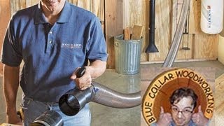 Stumpy Nubs Entertaining Review Rockler Dust Right woodworking dust collection system [upl. by Ydniw]