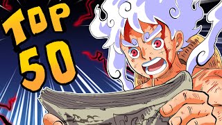 One Piece TOP 50 Strongest Characters as of 2023 [upl. by Airamalegna]