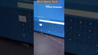 How to connect wifi to a Samsung TVconnect mobile hotspot to samsung smart tv samsungsmartledtv [upl. by Elon776]