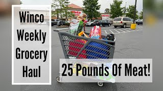 WinCo Weekly Grocery Haul [upl. by Kenney]