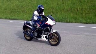 Honda VF750F RC15 Interceptor 1983 Road Test 1 [upl. by Hachmann]